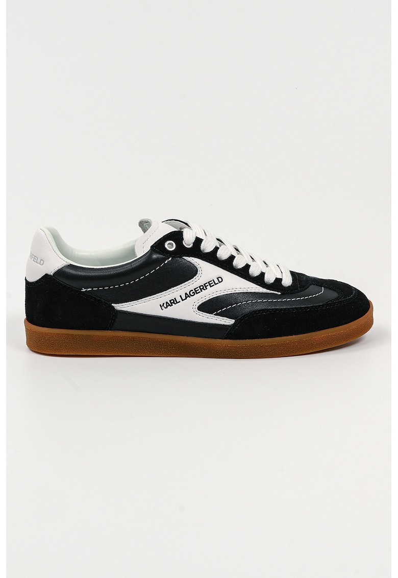 Pantofi sport din piele cu garnituri contrastante Kandidate