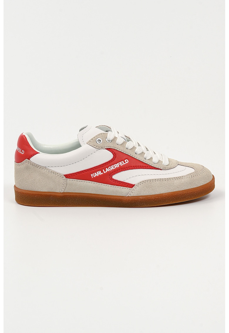 Pantofi sport din piele cu garnituri contrastante Kandidate