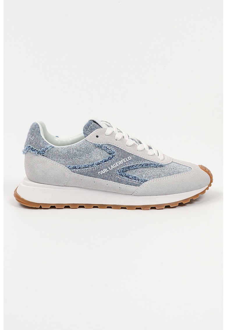 Pantofi sport cu garnituri din denim