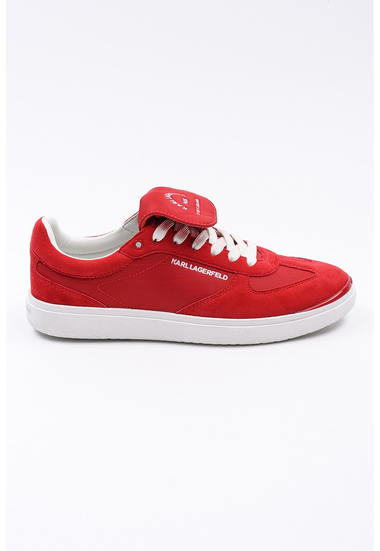 Pantofi sport uni low-cut - Rosu