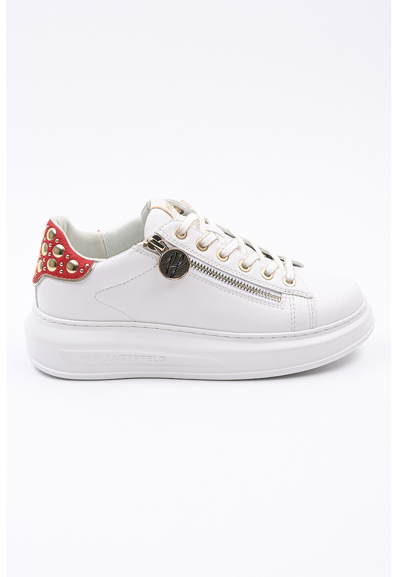 Pantofi sport de piele cu tinte