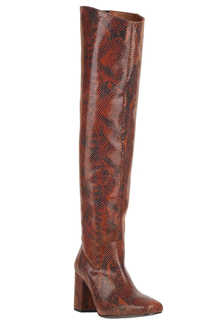 Cizme dama - Piele naturala - Maro -