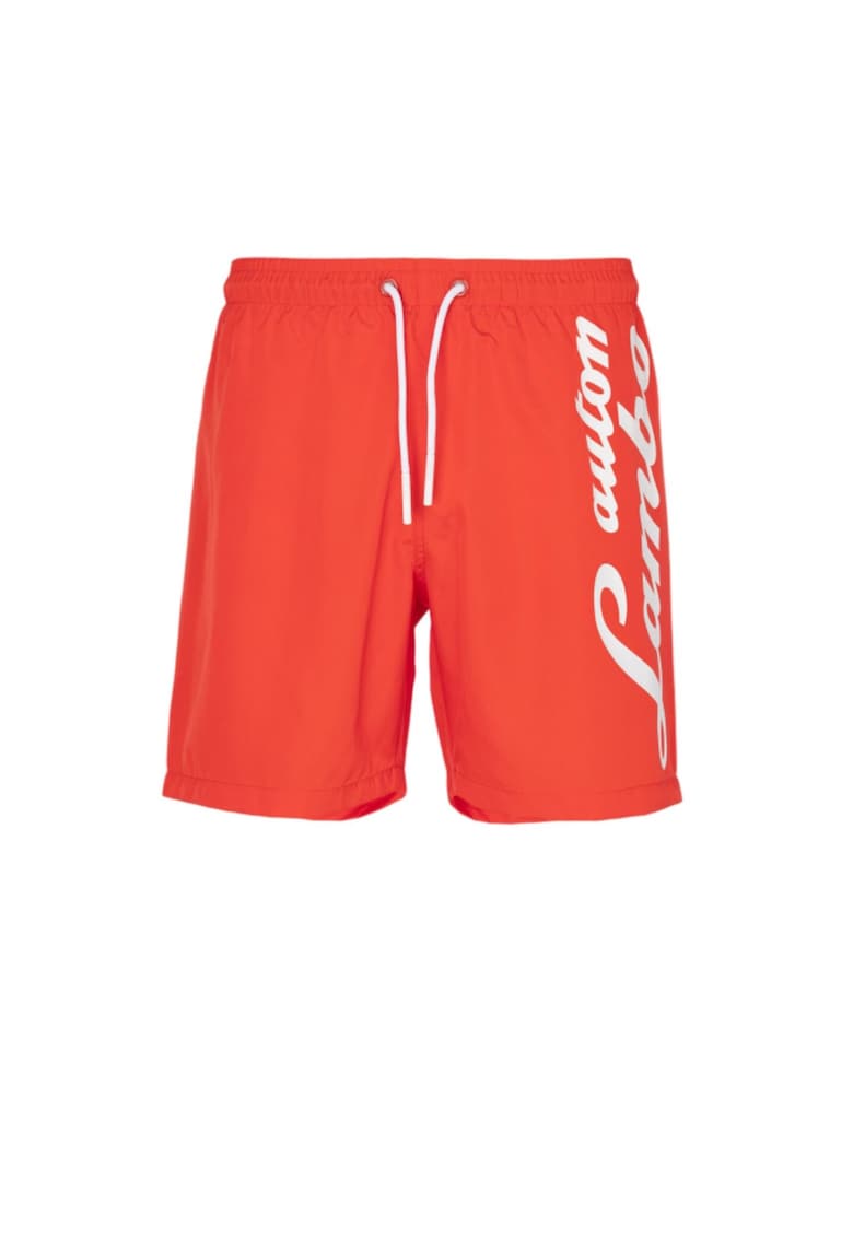 Costum de baie barbati - Poliamida - Rosu