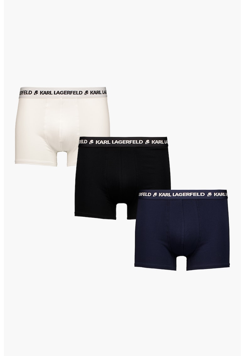 Set de boxeri din amestec de bumbac organic - 3 Perechi