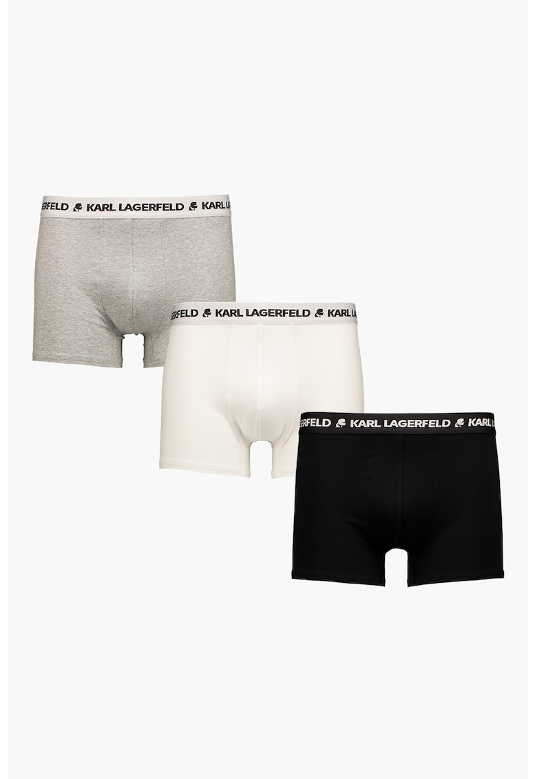 Set de boxeri din amestec de bumbac organic - 3 Perechi