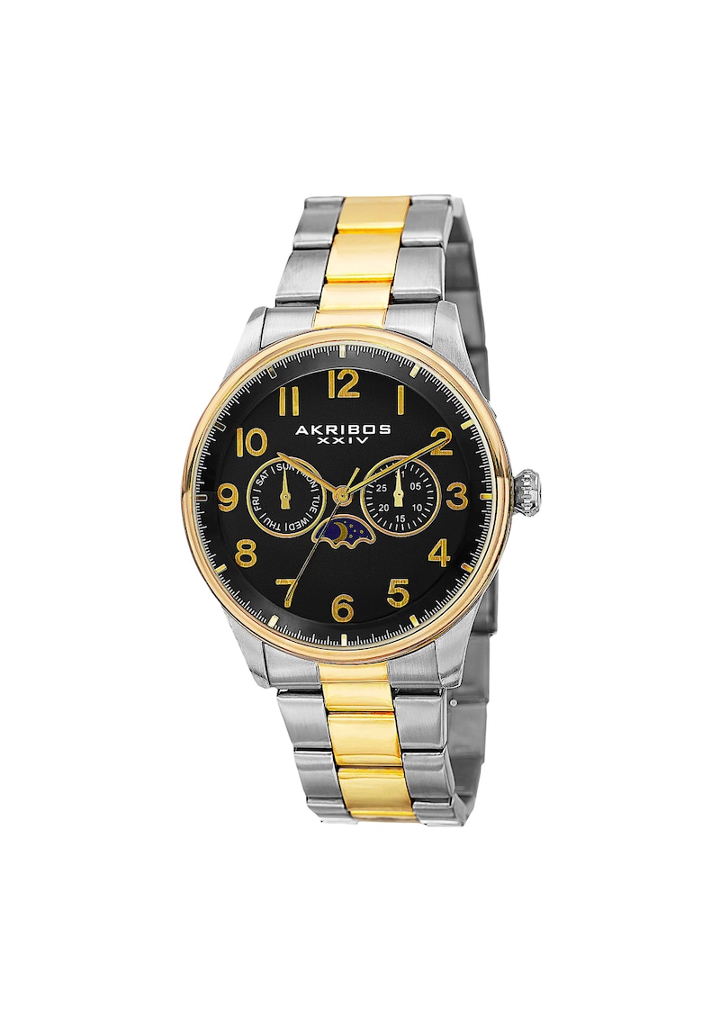 Ceas casual rotund AK790 -  AK793 - negru