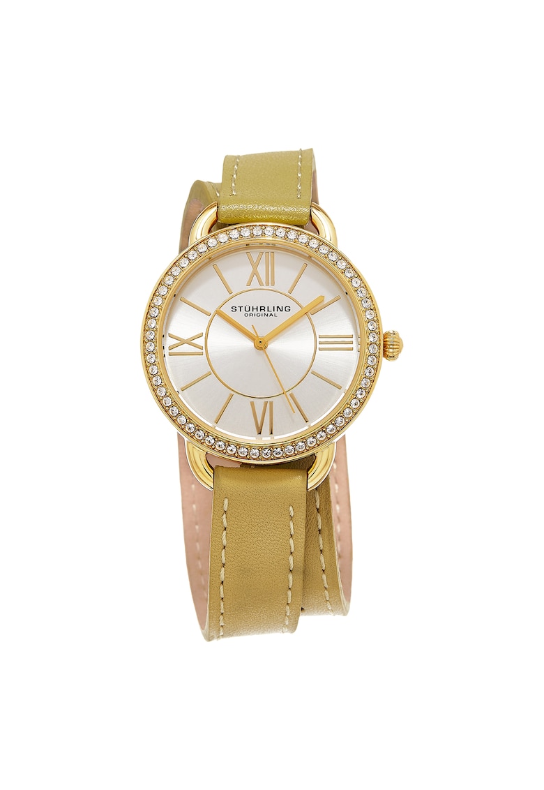 Ceas quartz cu o curea de piele Deauville