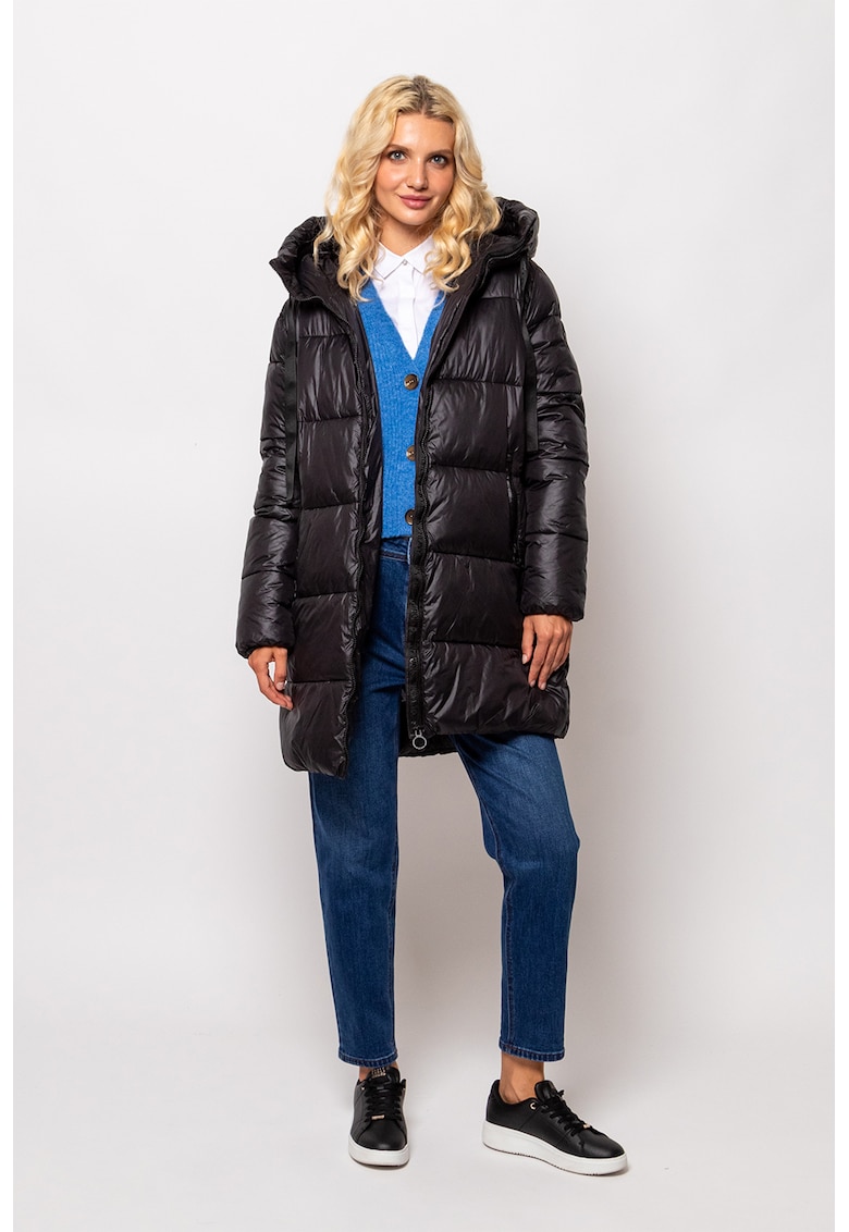 Geaca matlasata cu vatelina - gluga si buzunare oblice Nedri