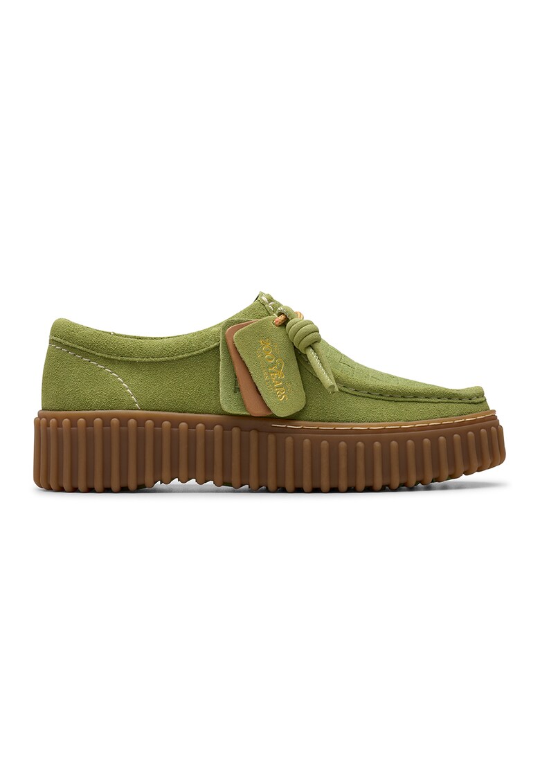 Mocasini de piele Torhill - Verde lime