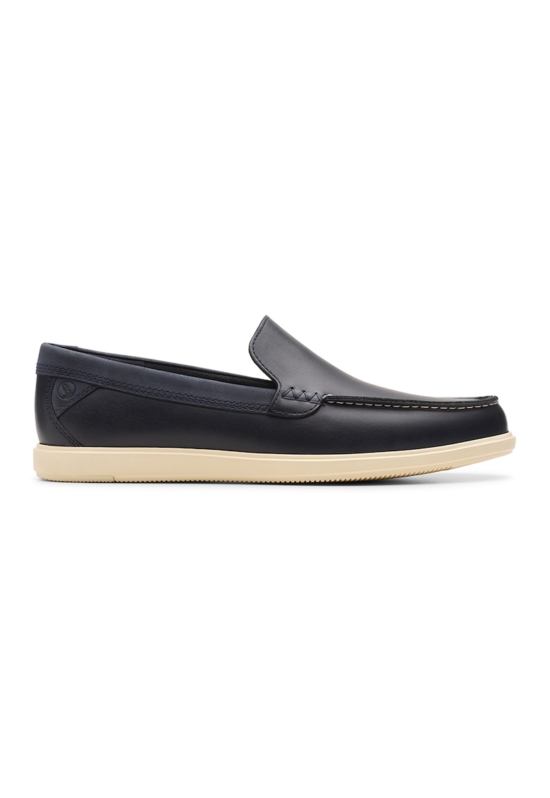 Pantofi boat de piele nabuc Bratton