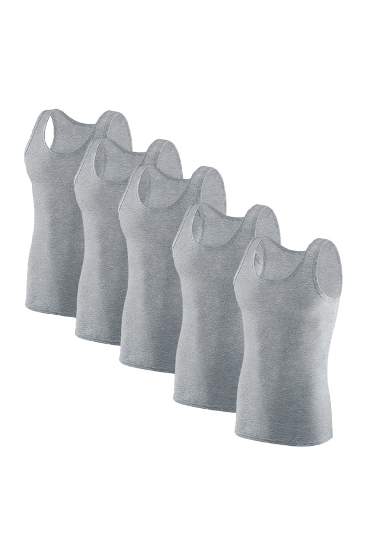 Set 5 buc maiou barbati MB00PEC - - Gri