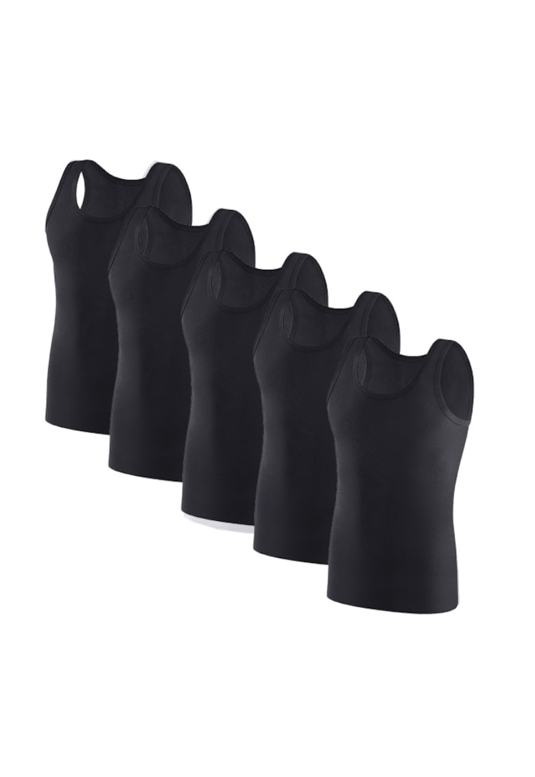 Set 5 buc maiou barbati MB00PEC - - Negru