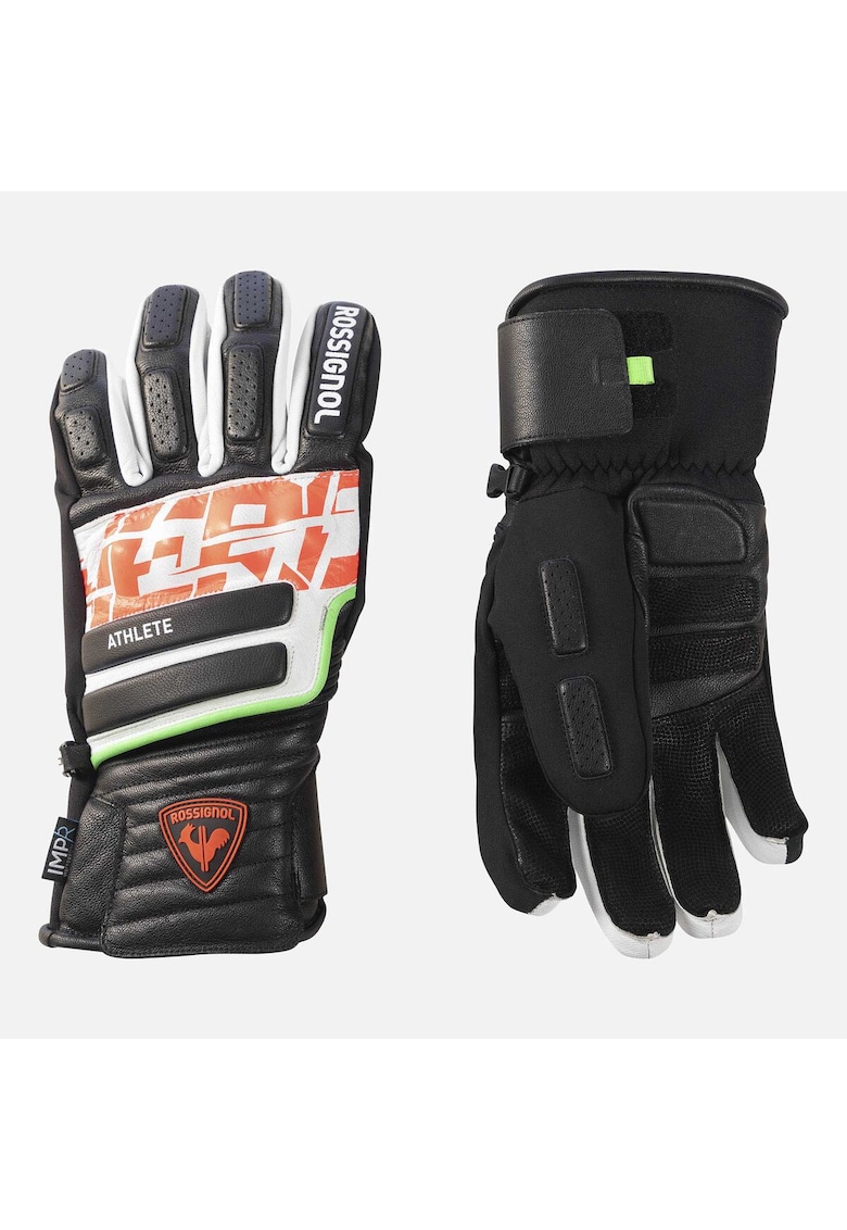 Manusi ski Hero Race IMPR G - din piele - culoare negru - pentru barbati - marime