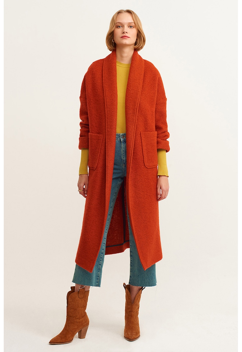 Palton din amestec de lana