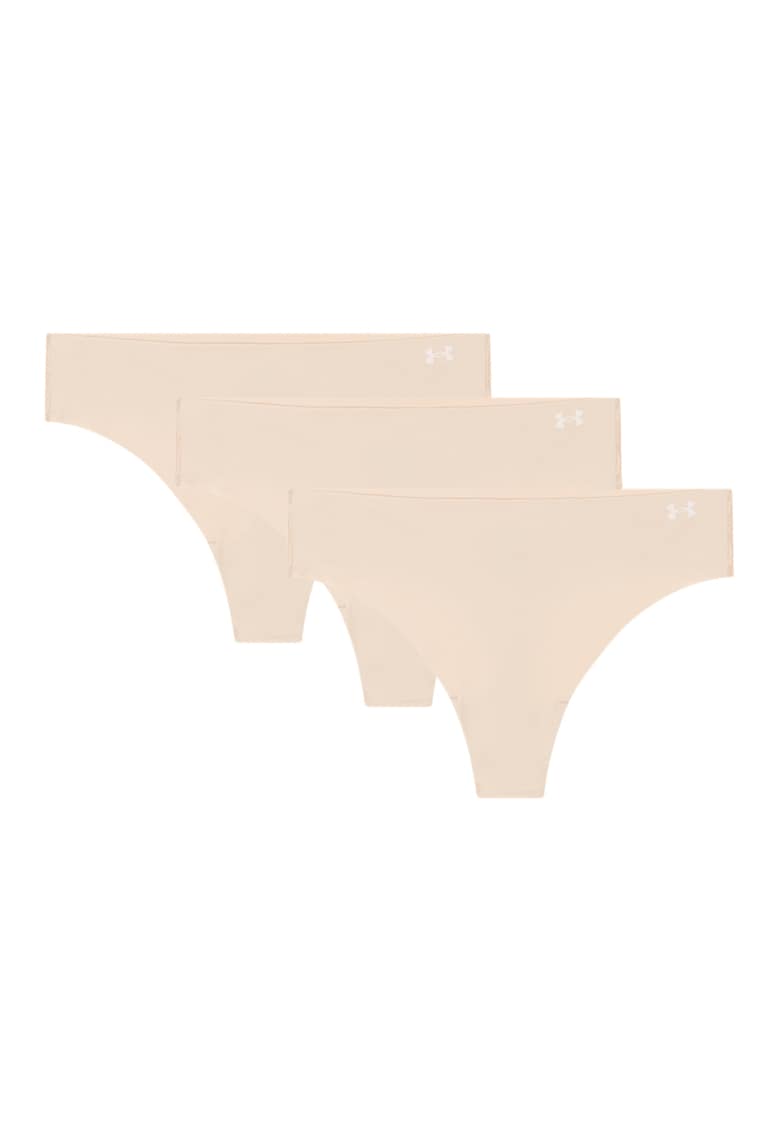 Set de chiloti tanga fara cusaturi pentru antrenament Pure Strech - 3 perechi