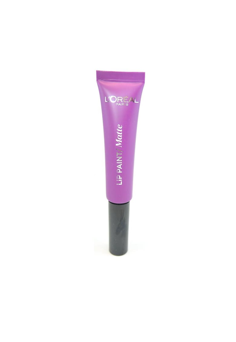 Ruj lichid mat L'Oreal Lip Paint Lacquer/Matte - Wuthering purple