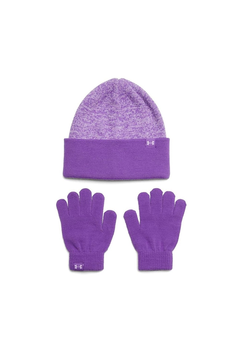 Set Caciula si Manusi Combo JR 1386642-525 - Fete - Mov Set Caciula si Manusi Combo JR 1386642-525 - Fete - Mov