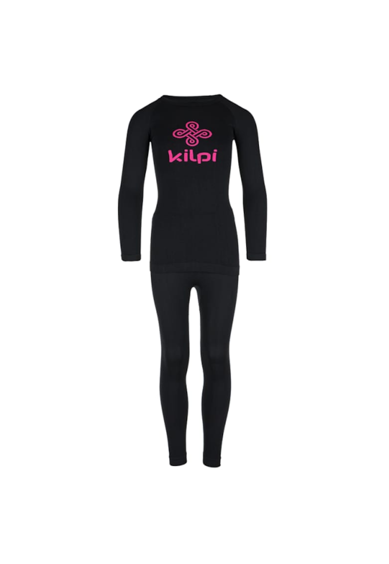 Costum termic Baselayer Caroline - Negru - Copii