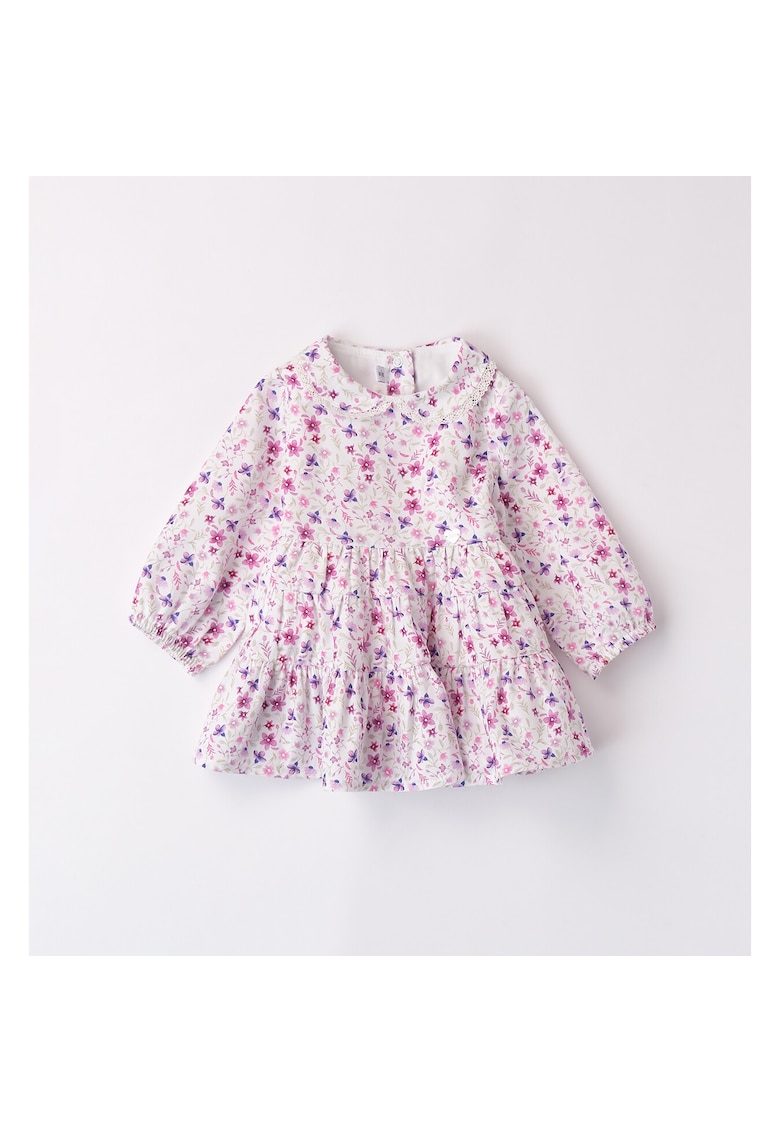 Rochie cu imprimeu floral pentru fetite - 3.A751