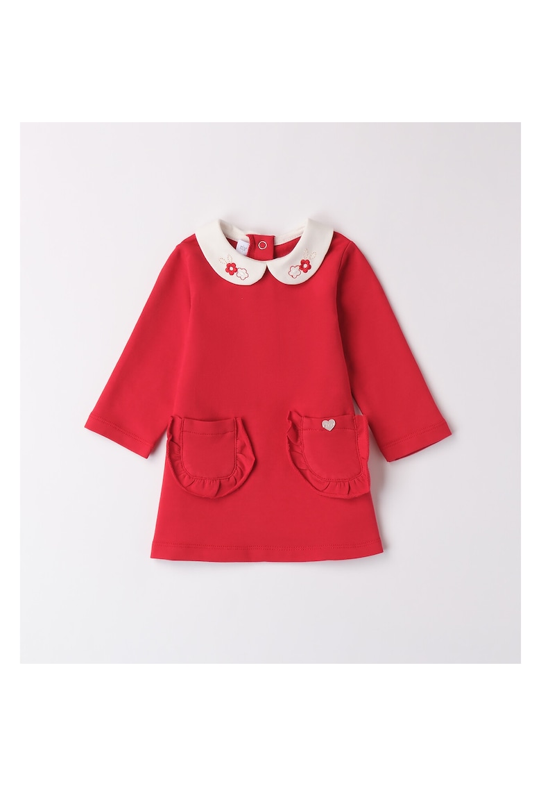 Rochie cu buzunare pentru fetite - 3.A755