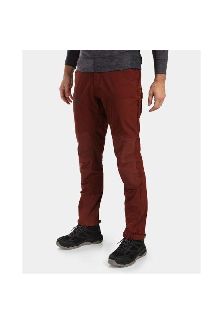 Pantaloni Outdoor  Villain - Rosu Inchis - Barbati