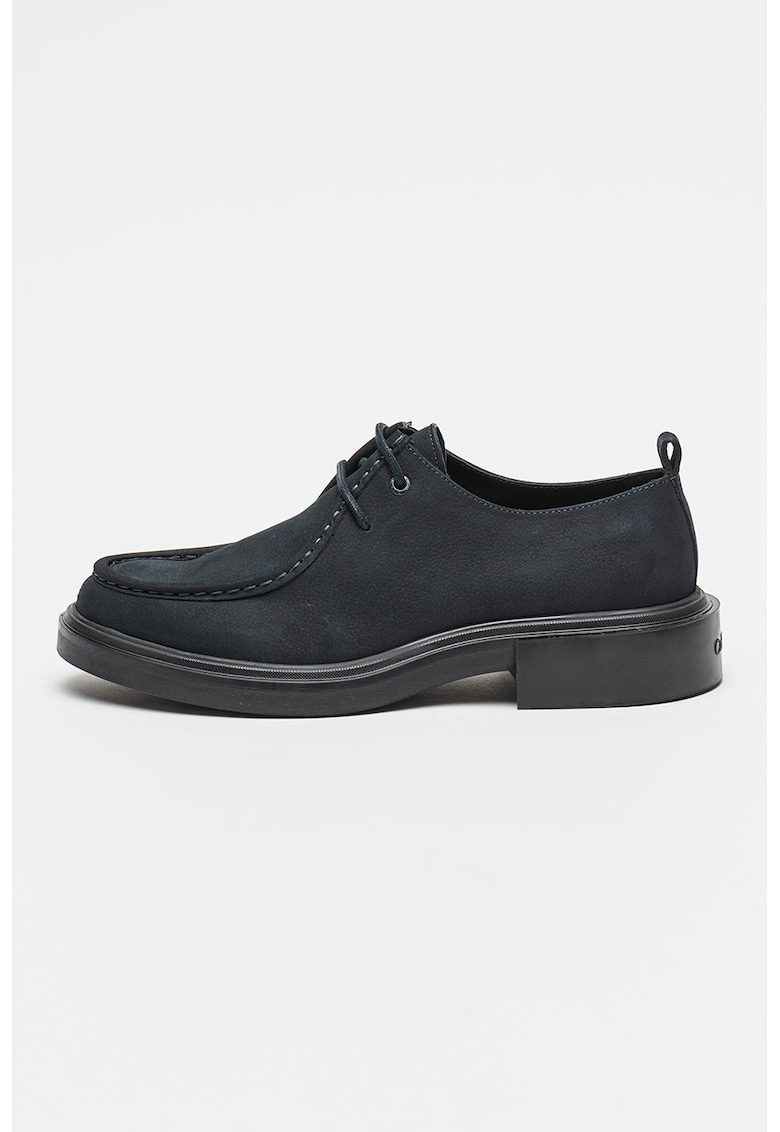 Pantofi chukka din piele nabuc Apron