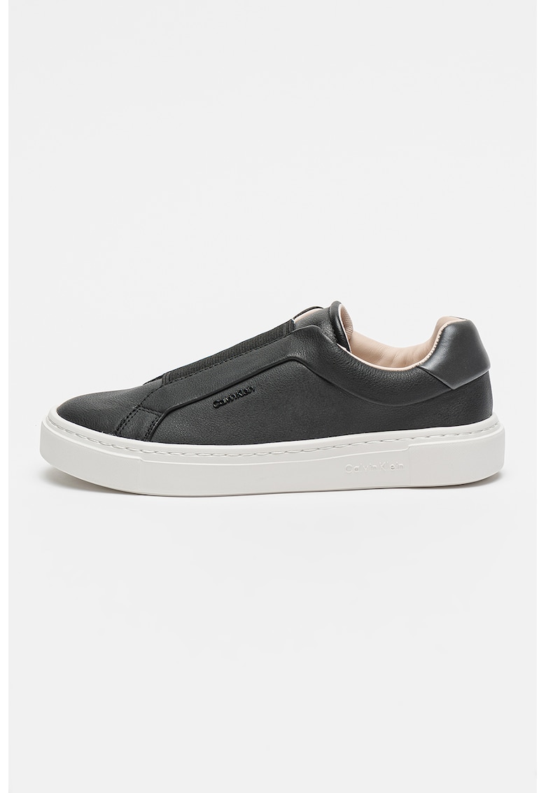 Pantofi sport slip-on din piele