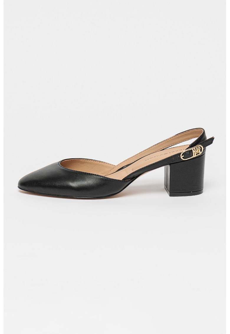 Pantofi slingback din piele Pantofi slingback din piele
