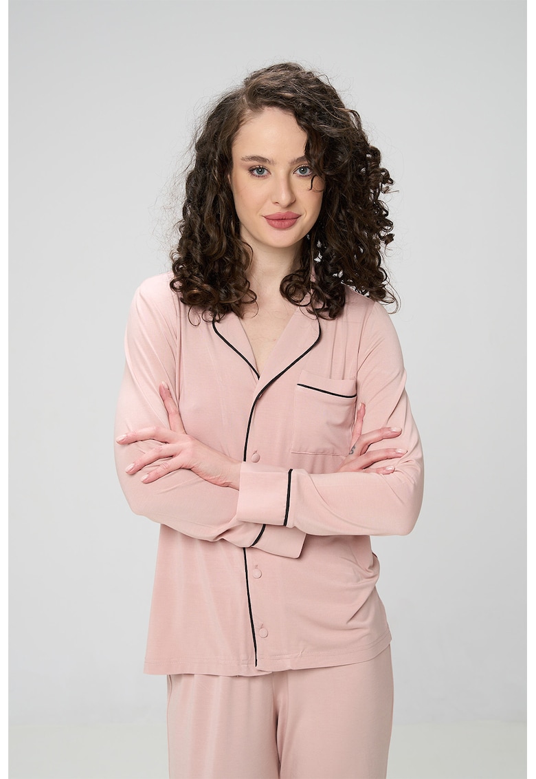 Pijama din amestec de bambus organic Coba