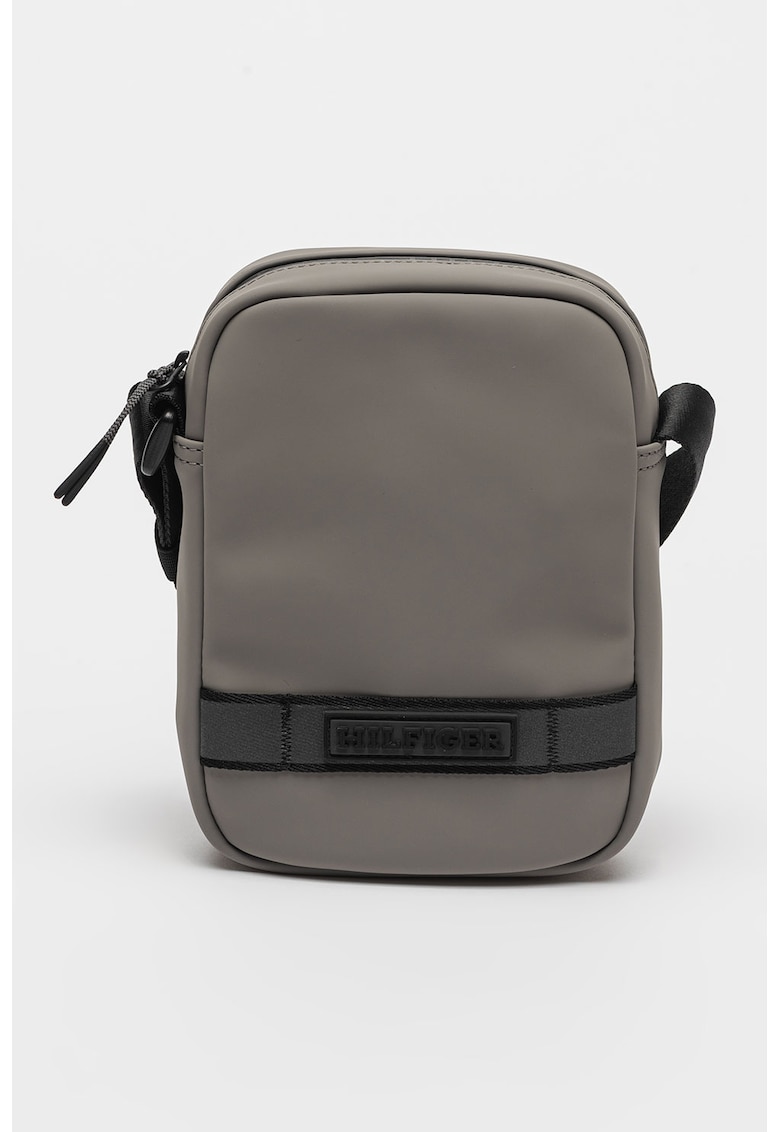 Geanta crossbody cu detaliu logo