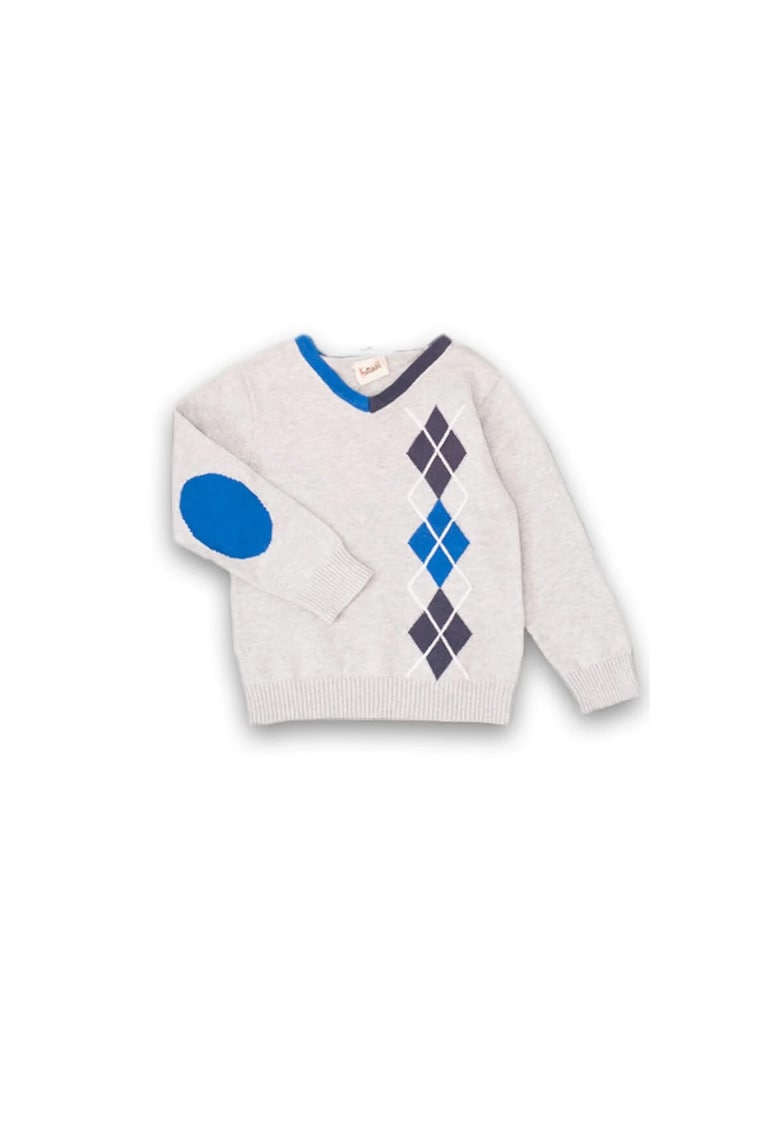 Pulover baieti - cu model romburi - 30737