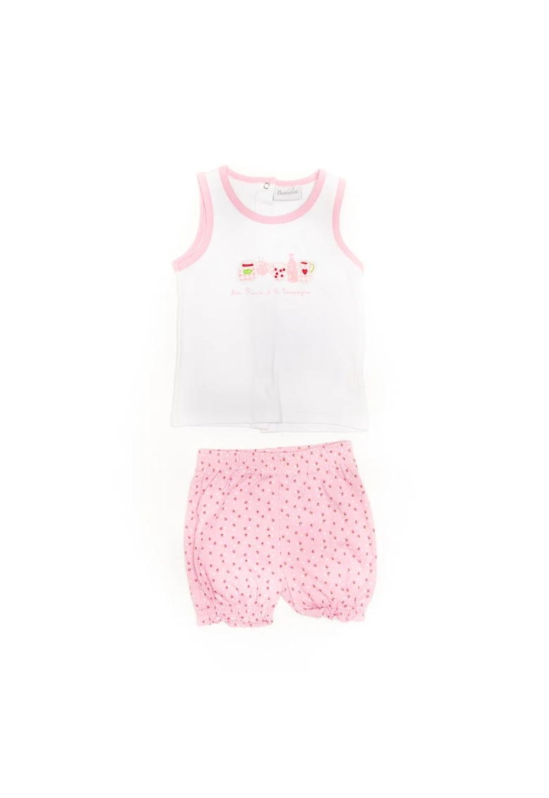 Bluza fara maneci - cu pantaloni scurti - 63218
