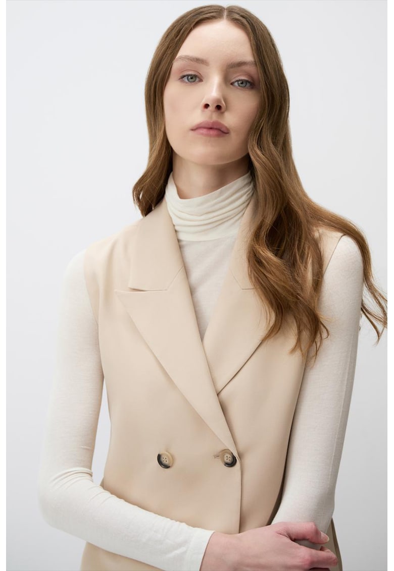 Vesta relaxed-fit cu nasturi