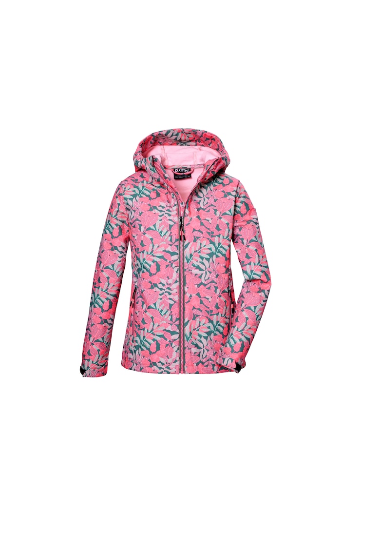 Jacheta KOS 135 GRLS SFTSHLL JCKT - Verde masliniu