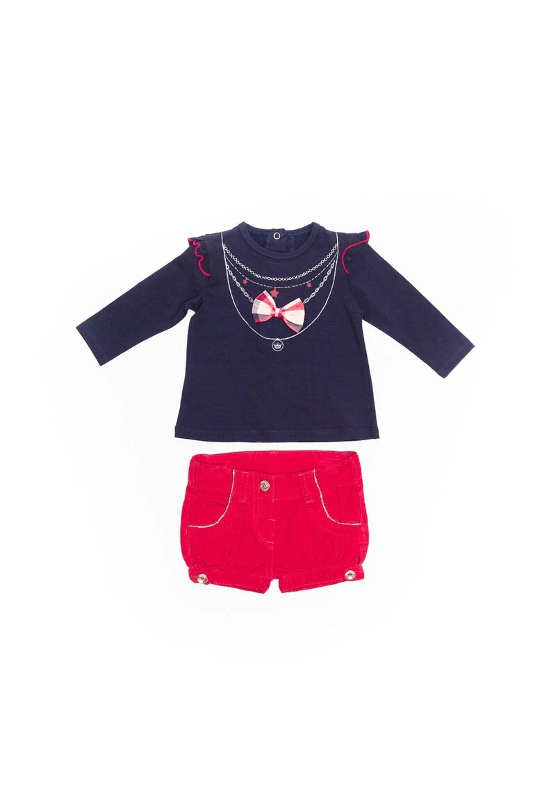 Compleu bluza si pantaloni scurti - 10645 Compleu bluza si pantaloni scurti - 10645