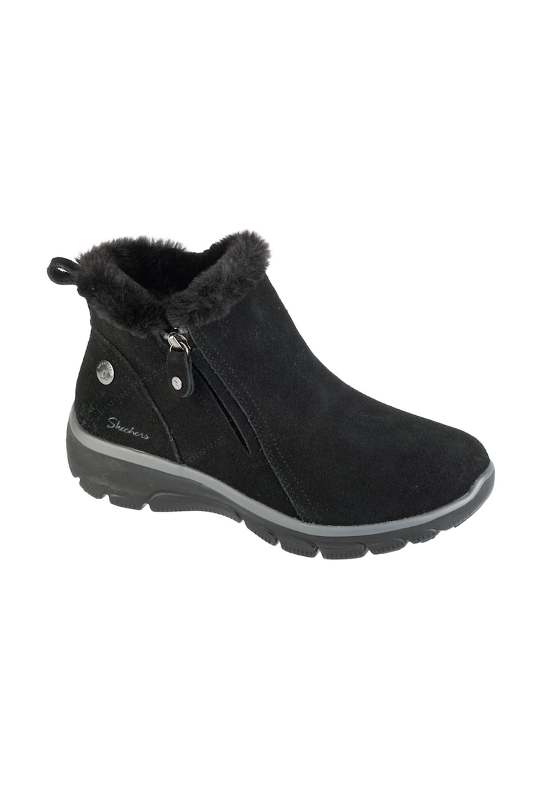 Skechers Дамски зимни ботуши Easy Going - High Zip 2 168042 - Черен