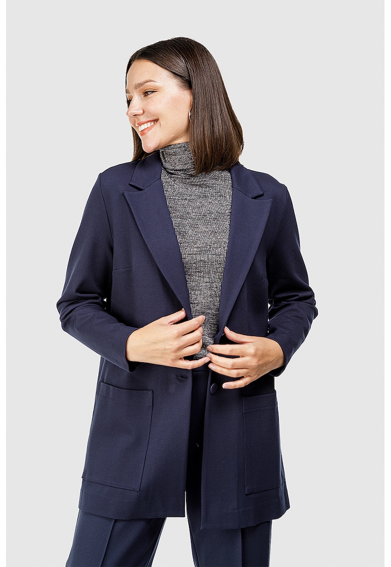 Sacou cu buzunare aplicate