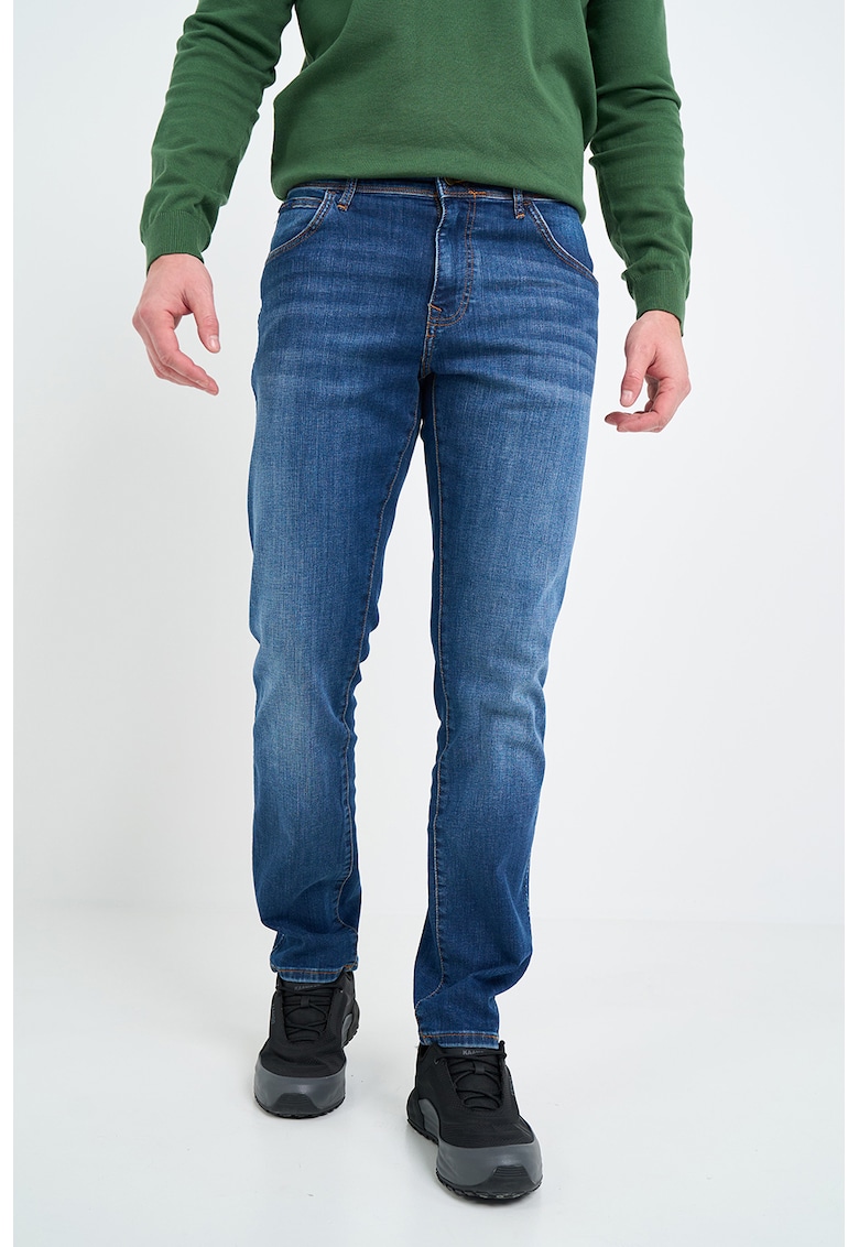 Blugi cu aspect decolorat