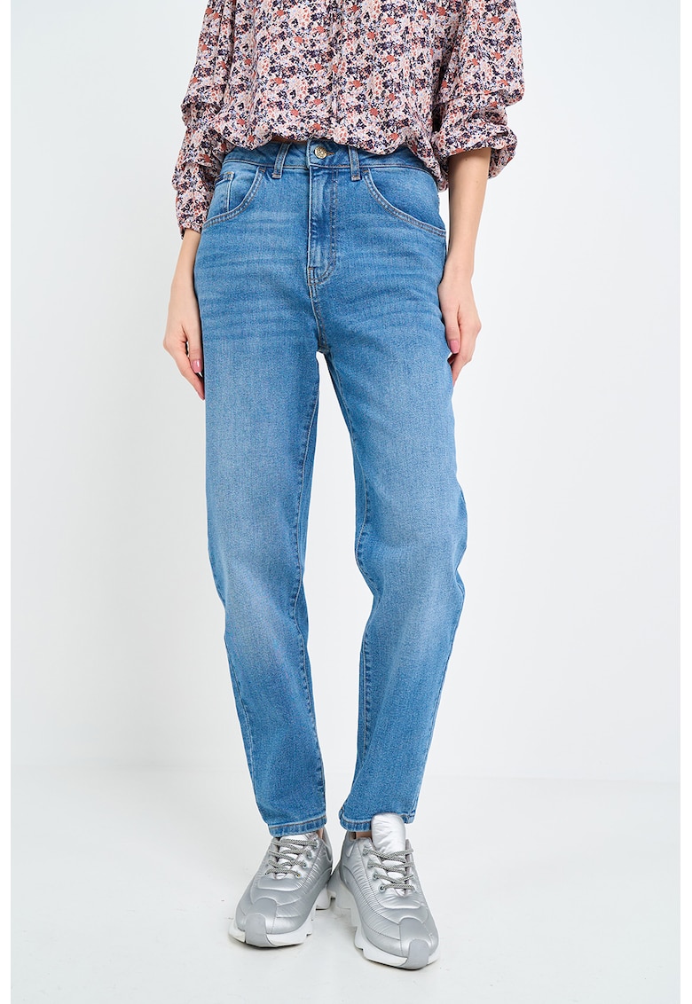 Blugi cu model cu 5 buzunare - Albastru deschis