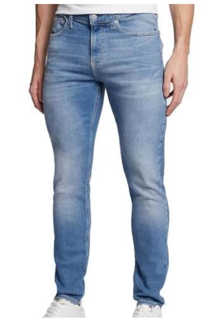 Blugi Slim Fit cu talie medie -