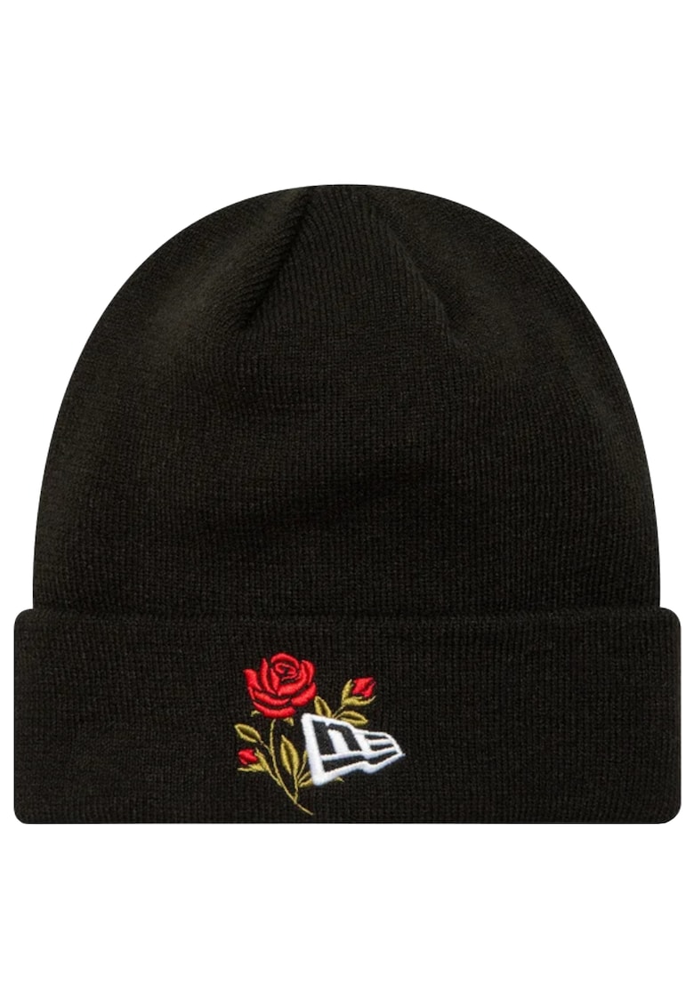 Caciula Unisex - Rose Icon Cuff Knit Beanie Hat 6058