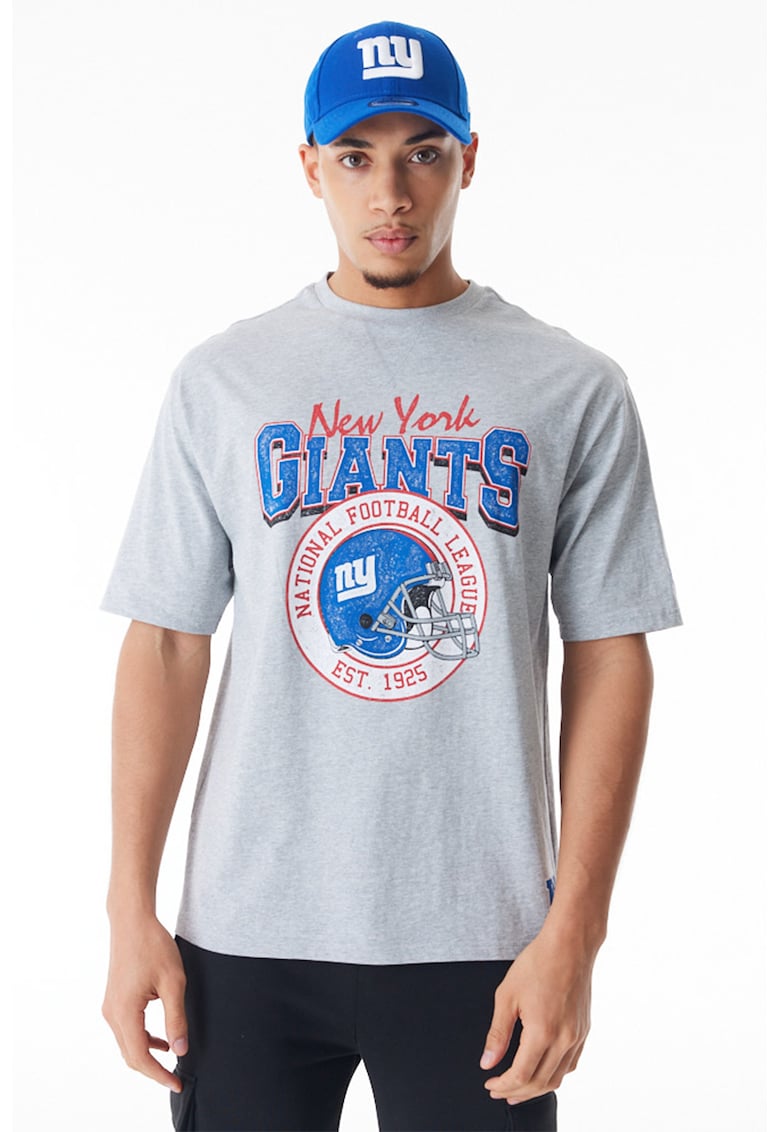 Tricou din amestec de bumbac cu model text