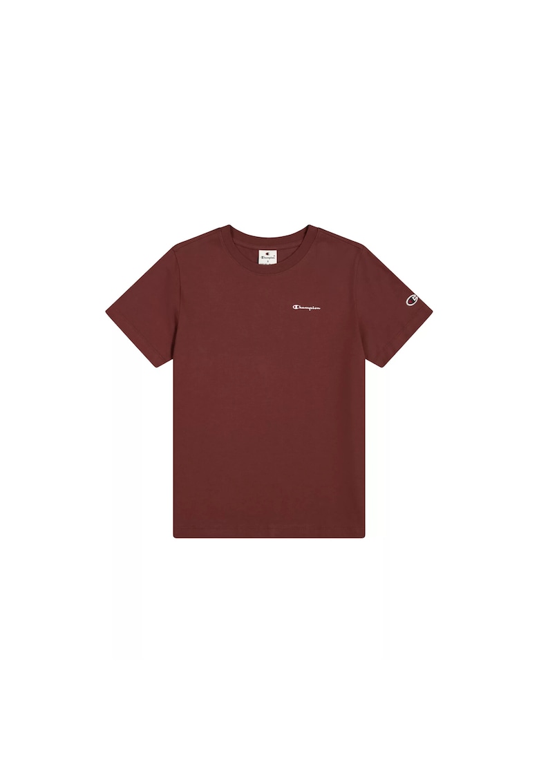 Tricou sport pentru dama - Crewneck - Maro