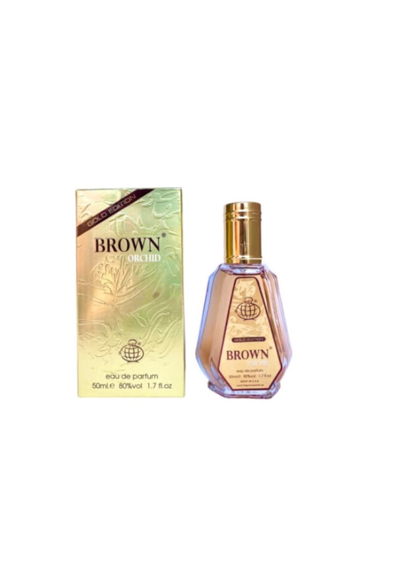Parfum pentru barbati Brown Orchid Gold - 50ml - note florale si lemnoase