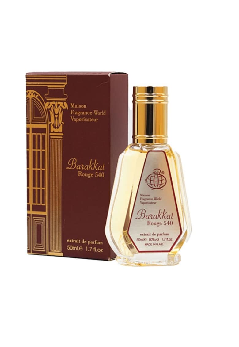 Parfum unisex Fragrance World Barakkat Rouge Extraire - 50ml - note de sofran si oud