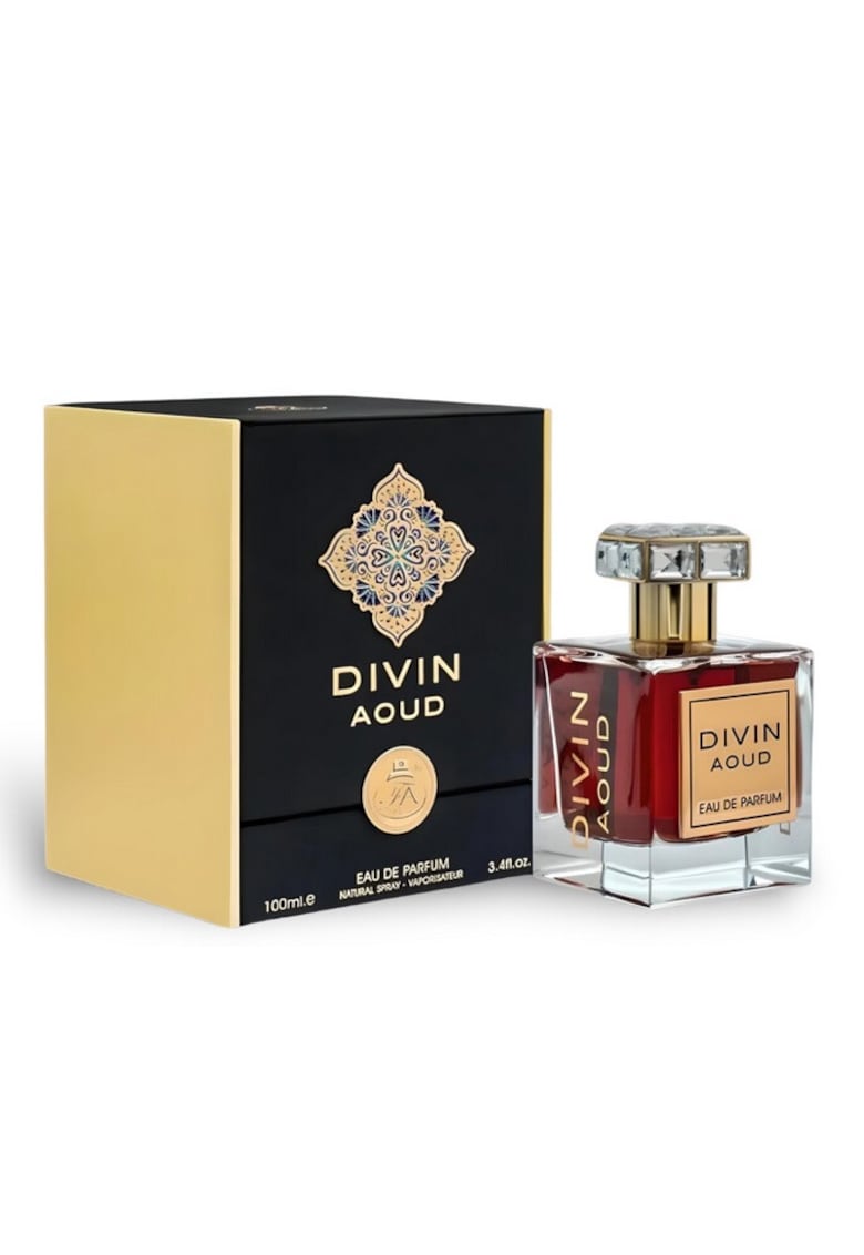 Apa de parfum unisex Divin Aoud - 100ml - note orientale - ambra