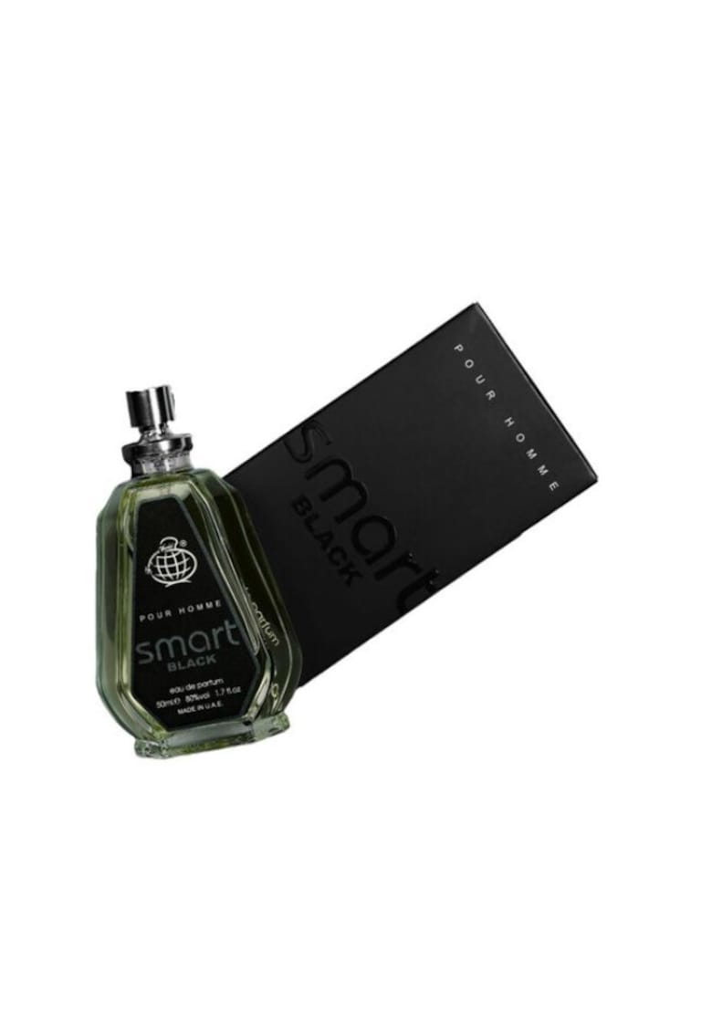 Parfum unisex Smart Black - 50ml - note citrice - menta - lavanda - ghimbir - lemn de santal - cedru - chihlimbar