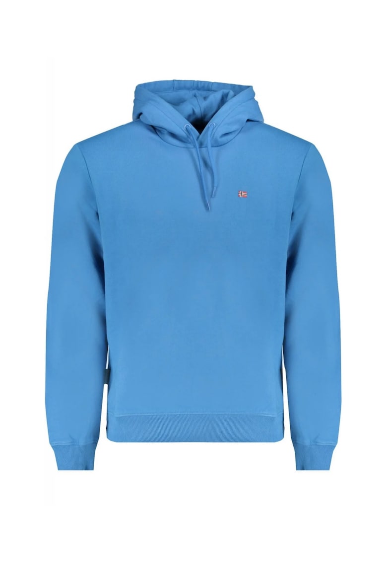 Hanorac barbati - cu mini logo brodat - Regular fit - Albastru Hanorac barbati - cu mini logo brodat - Regular fit - Albastru