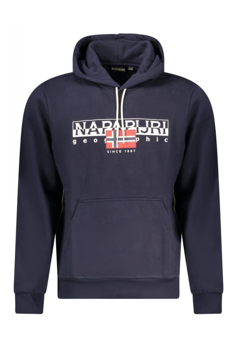 Hanorac barbati - cu imprimeu cu logo - Regular fit -