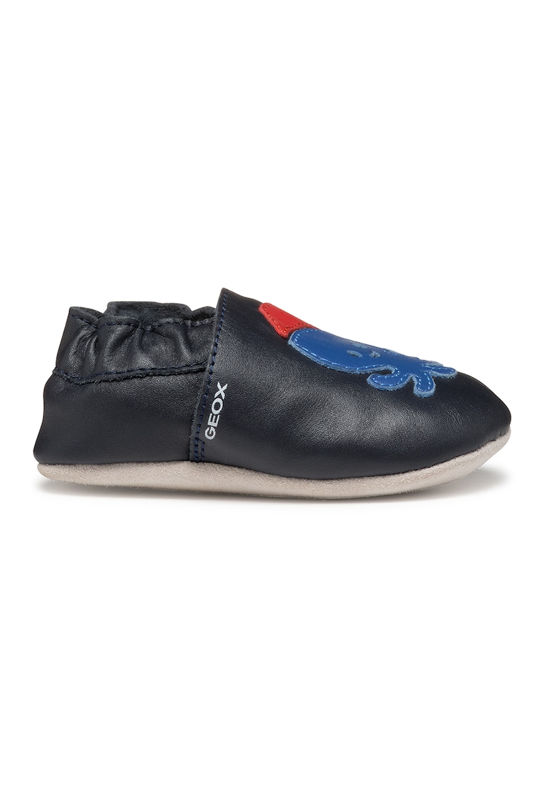 Pantofi slip-on de piele cu imprimeu Gloviedoo